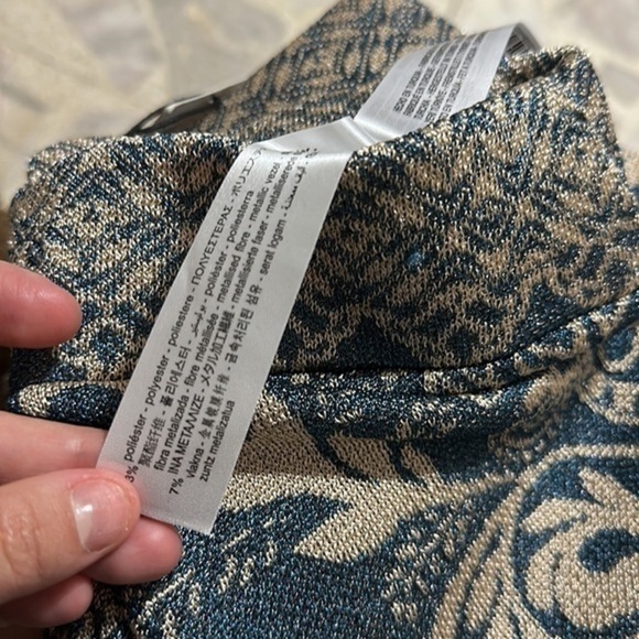 Zara Jacquard Trousers Pants 1822/008/440 - Picture 12 of 13